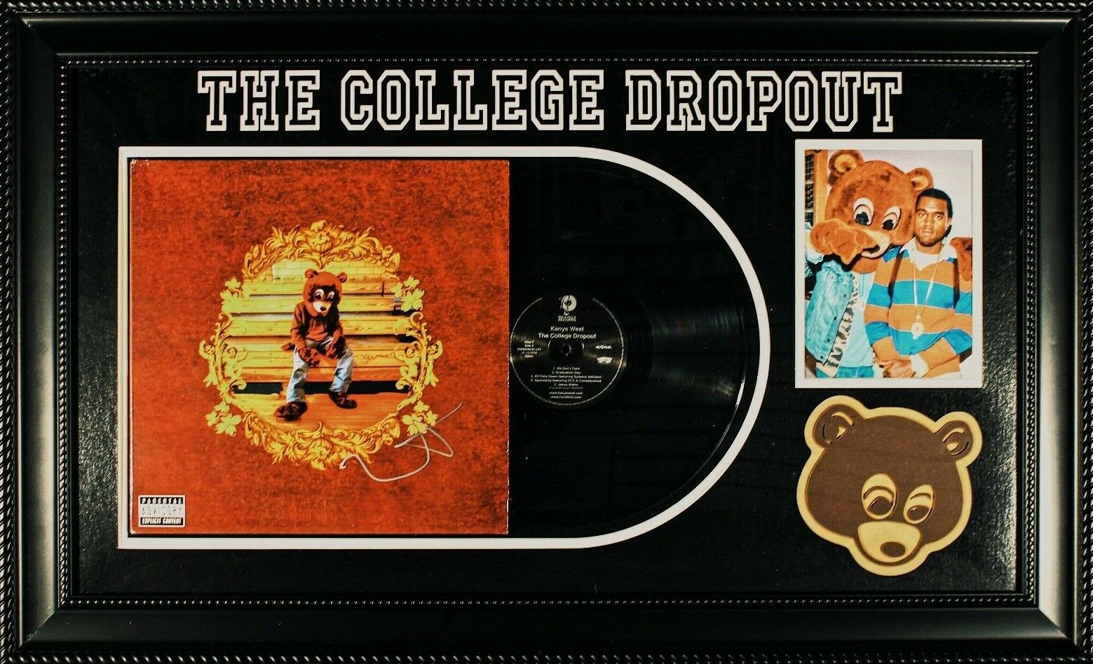 Universal CD # 6.864 Kanye West The College Drop out Edgarkarte Edgarcard 