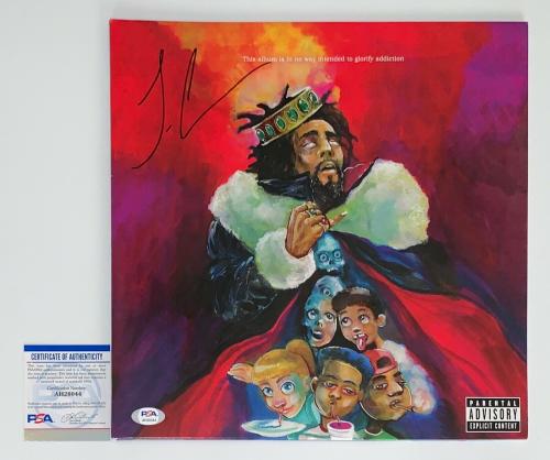 Autographed J Cole Memorabilia Signed Photos Other Items