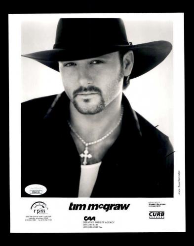 TIM MCGRAW 2 AUTOGRAPHED PICTURE SIGNED 8X10 PHOTO REPRINT 