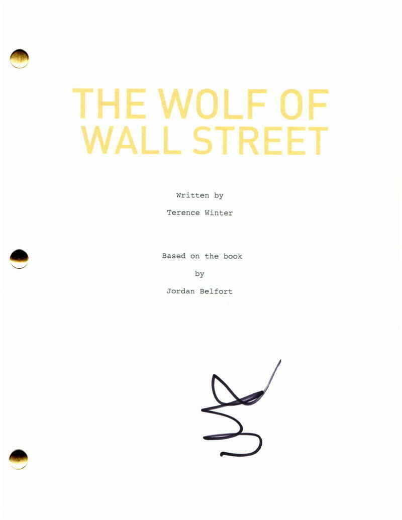 the wolf of wall street script