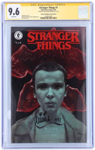 signed authentic 8x10 photo COA Millie Bobby Brown Stranger Things 