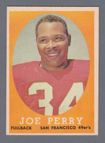 1958 Topps #93 Joe Perry San Francisco 49ers Football Card NM