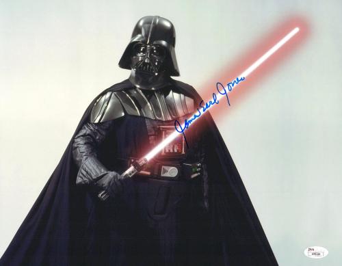 James Earl Jones Signed Star Wars 11x14 Darth Vader Photo James Spence JSA Blue