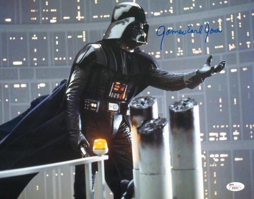 James Earl Jones Signed Star Wars 11x14 Darth Vader Photo James Spence JSA Arm