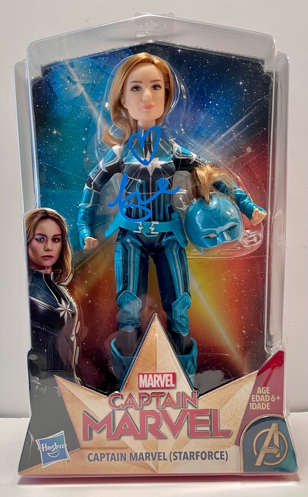 captain marvel starforce doll