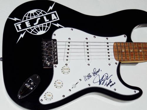 Jeff Keith Autographed Guitar (tesla) - W/ Coa!