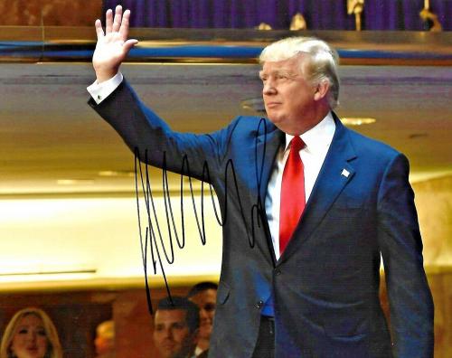 President Donald Trump 8x10 Signed Photo Print 2020 Campaign Keep America Great 