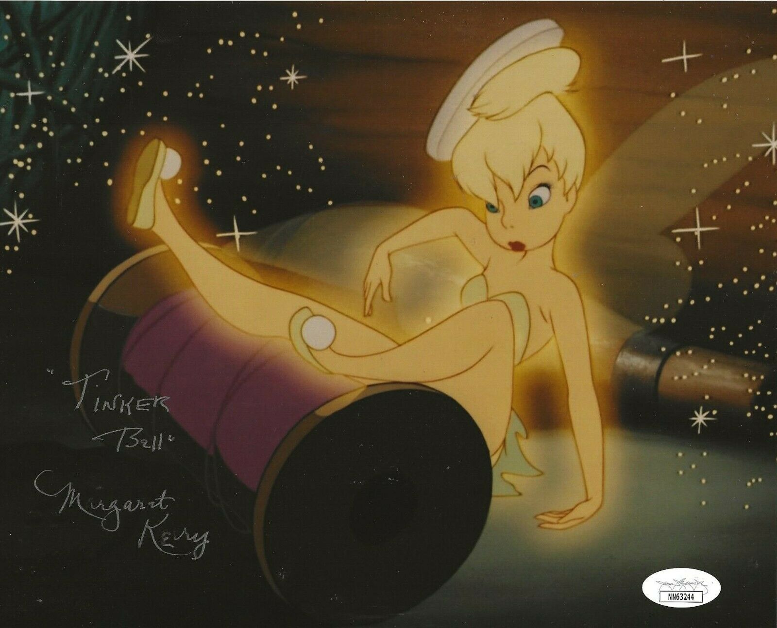 Margaret Marc & Tink Disney Tinker Bell Autographed Photo by Margaret Kerry 