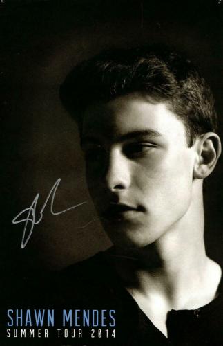 Shawn Mendes Signed Photo Poster Print Autographed Memorabilia 