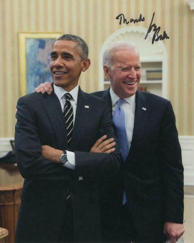 Barack Obama Joe Biden Collectible ACEO Replica Presidential Signature Card 
