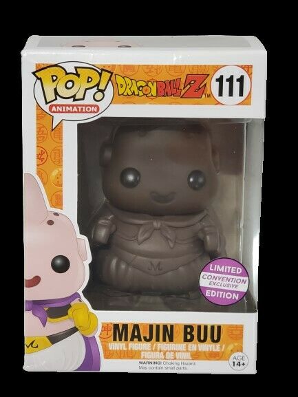 New Sealed 21 Funko Pop Figure Dragonball Z Majin Buu Convention Chocolate