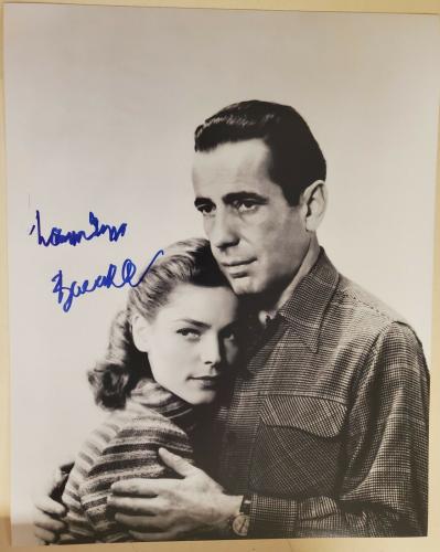 Humphrey Bogart vintage autographed 8x10 photo RP 