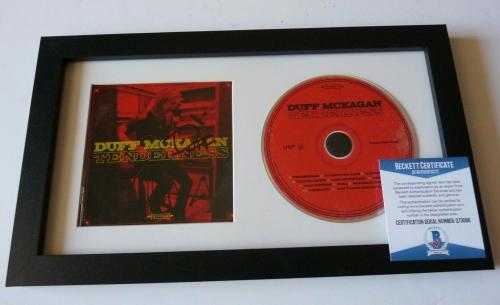 Duff McKagan Signed CD "Tenderness" Guns N Roses NEW Autograph 