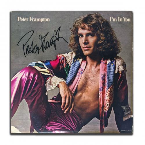PETER FRAMPTON NAMEPLATE FOR SIGNED PHOTO/RECORD/ALBUM 