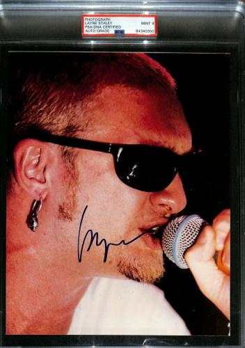 LAYNE STALEY Alice in Chains Autographed Signed  8 x 10 Photo RP REPRINT 
