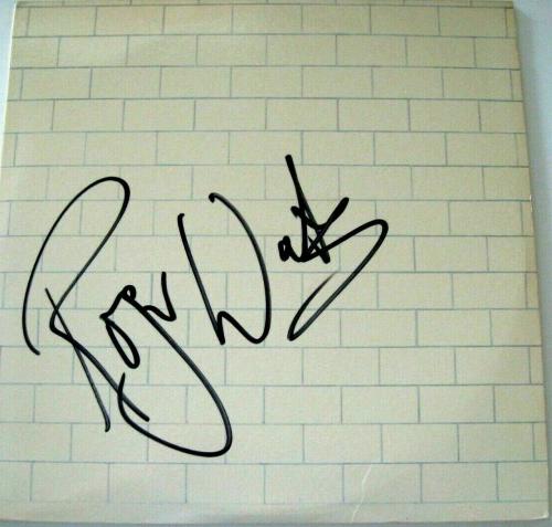 Roger Waters Autographed Signed Pink Floyd The Wall Album JSA LOA # Z06573