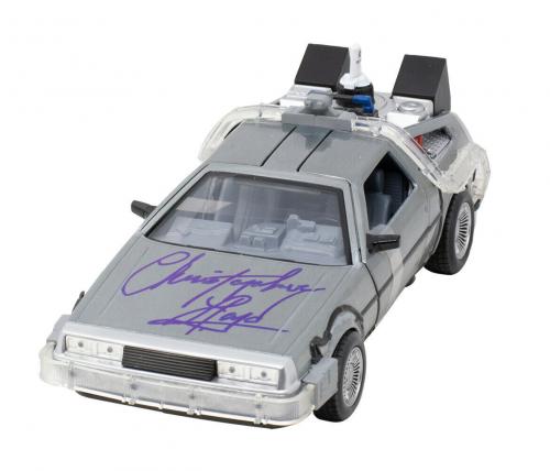 Christopher Lloyd Signed Light Up Back to the Future 2 1:18 Diecast Time Car PSA