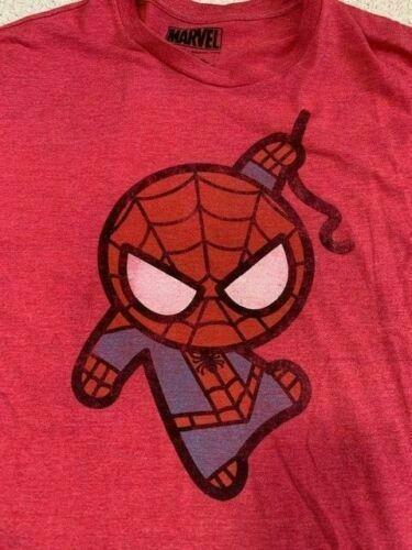 Baby Spider-man Red Marvel T-shirt     Awesome Graphics    Great Condition   2xl