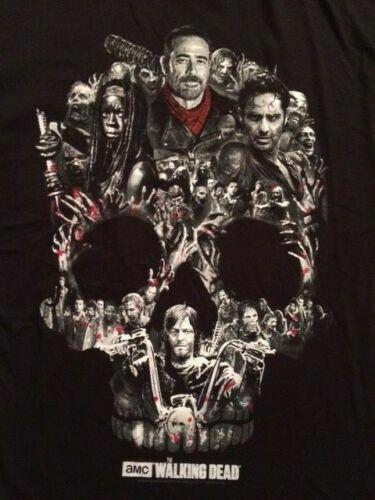 Walking Dead T-shirt      Awesome Graphics       Rick+negan+darryl      Size Xl