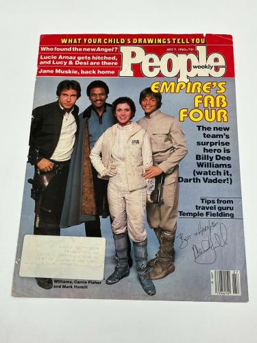 Mark Hammill Star Wars Signed Autograph People Magazine Cover PSA DNA j2f1c