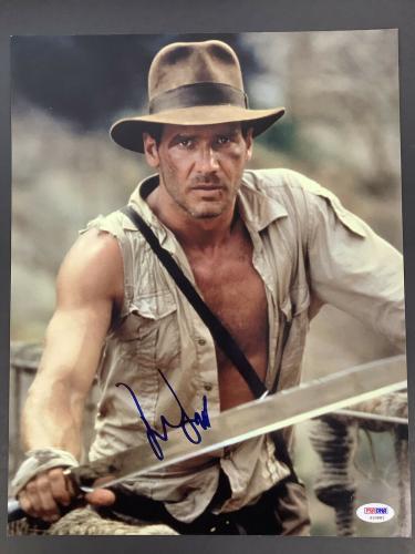 Harrison Ford Signed Photo 11x14 Indiana Jones Star Wars Autograph PSA/DNA 2
