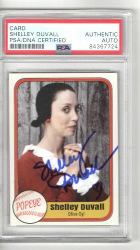SHELLEY DUVALL Signed Authentic 11x14 Photo POPEYE Olive Oyl Autographed BAS COA 