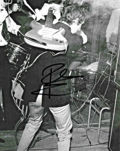 Pete Townshend The Who Rock Band Authentic Signed 8x10 Auto Photo DG COA #1
