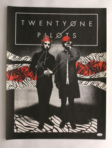 TWENTY ONE PILOTS #6 REPRINT AUTOGRAPHED SIGNED PICTURE 8X10 PHOTO COLLECTIBLE 