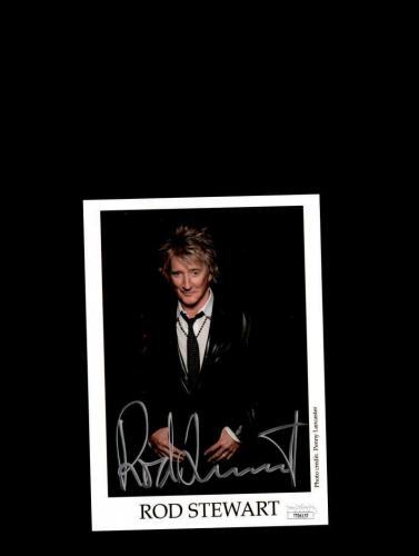 * FREE SHIPPING ROD STEWART AUTOGRAPHED 8X10 COLOR PHOTO REPRINT 