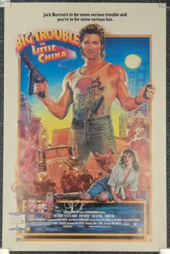 Big Trouble In Little China Memorabilia Autographed Pictures Authentic Signed Props