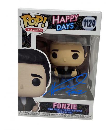 Henry Winkler Signed Autographed Funko Pop Fonzie Happy Days 1124 Beckett COA