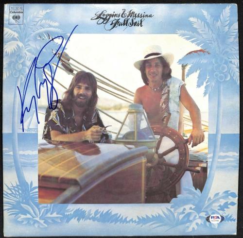 Kenny Loggins and Jim Messina Autographed Full Sail Album BAS 