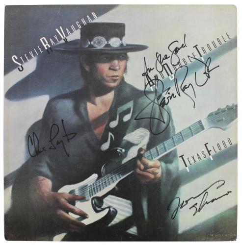Stevie Ray Vaughan Autographed Signed A4 Print Poster Photo Picture Memorabilia