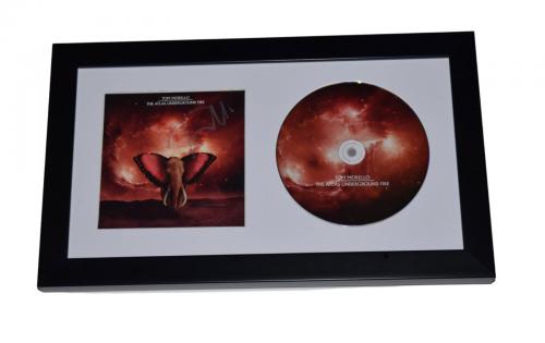 Tom Morello Signed Autographed Atlas Underground Framed CD Display Beckett COA