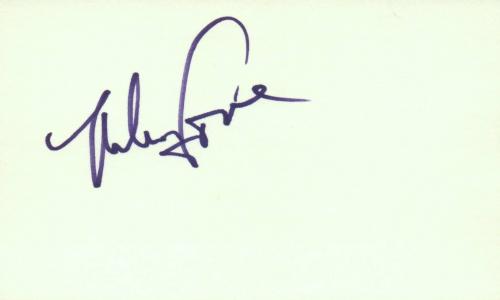 Mike Love Singer Songwriter The Beach Boys Band Music Signed Index Card JSA COA