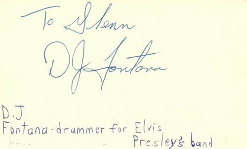 ELVIS PRESLEY THE KING #1 Autographed Facsimile Reprint Framed 8x10 Photo 