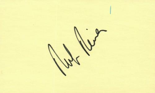 All In The Family Actor Rob Reiner Signed Auto 3x5 Vintage Index Card  TD 