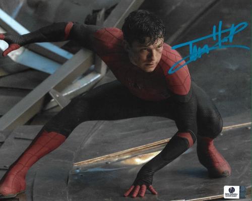 Tom Holland Spiderman The Avengers Autograph Signed Photo Print 