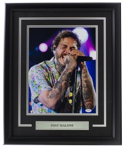 POST MALONE #2 REPRINT 8X10 AUTOGRAPHED SIGNED PHOTO PICTURE MAN CAVE GIFT 