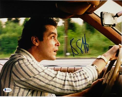 Ray Liotta Signed 11x14 Goodfellas Photograph Beckett BAS Witnessed Sticker Only