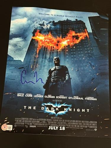 Christopher Nolan Autograph Autogramm Interstellar Batman The Dark Knight 