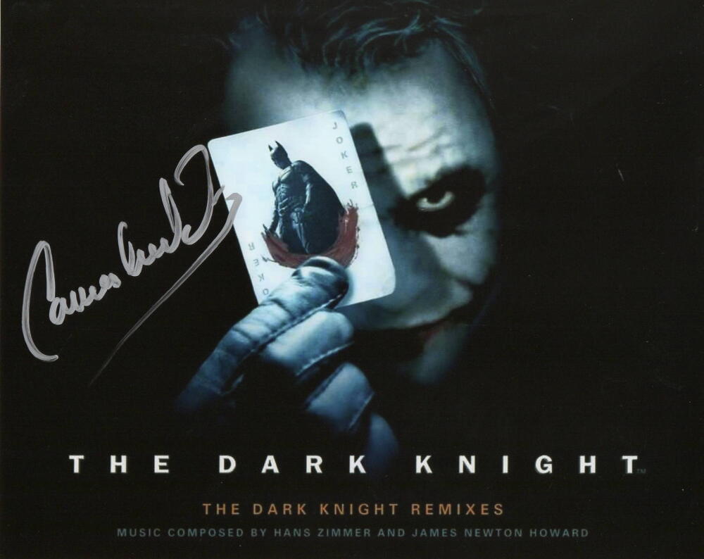 James Newton Howard Signed Autograph 8x10 Photo Legendary Dark Knight Composer