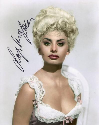 +CH 23 + Sophia Loren +Autogramm+ Film Legende 