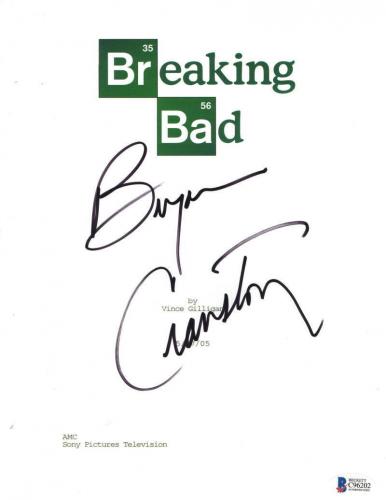 AARON PAUL & BRYAN CRANSTON Signed Autograph PHOTO Fan Gift Print BREAKING BAD 