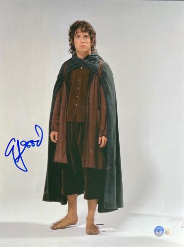 Elijah Wood "Lord Of The Rings" Signed 11x14 Photo Beckett BF79755