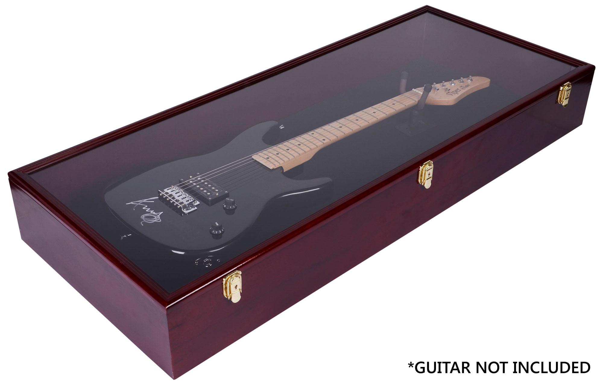 Acoustic & Electric Guitar Display Case LED Lighting Shadowbox