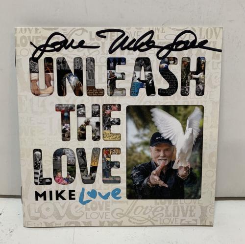 Mike Love Beach Boys Unleash The Love Autograph Signed CD Book Beckett Certified