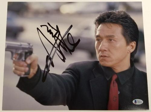 Rush Hour Jackie Chan HAND SIGNED 8x10 Photo Autograph B Karate Kid