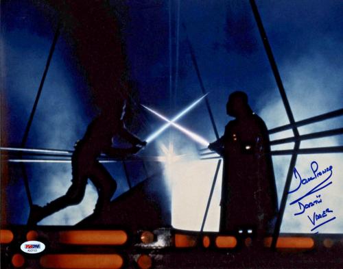 David Dave Prowse Signed Star Wars Darth Vader 11x14 Photo - PSA/DNA 5
