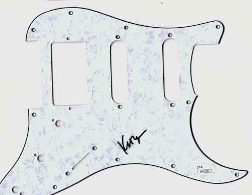 KRIST NOVOSELIC Signed Autographed "NIRVANA" Guitar PICKGUARD JSA #U64128